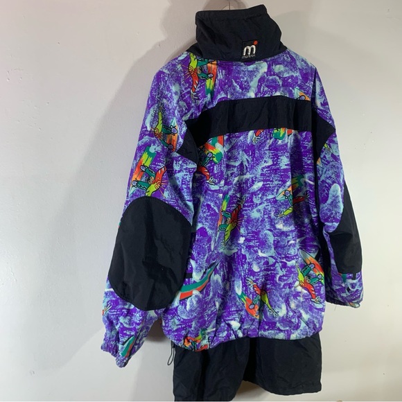 Mistral 90s multicolor ski jacket - Picture 8 of 9